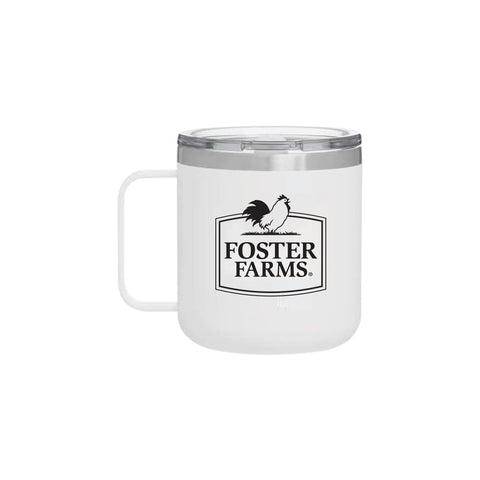 12 oz. Camper Coffee Mug With Foster Farms Logo **MINIMUM QUANTITY 48 PIECES**