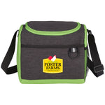 Glacier 12 Can Lunch Cooler with Full Color Foster Farms Logo **MINIMUM QUANTITY 50 PIECES**