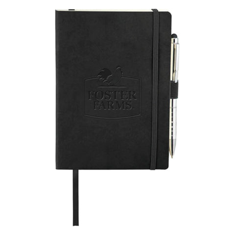 Revello Soft Bound JournalBook® Bundle Set with Debossed Foster Farms Logo **MINIMUM QUANTITY 96 PIECES**