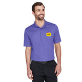 Devon & Jones CrownLux Performance™ Men's Plaited Polo with Embroidered Foster Farms Logo **MINIMUM QUANTITY 12 PIECES**