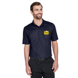 Devon & Jones CrownLux Performance™ Men's Plaited Polo with Embroidered Foster Farms Logo **MINIMUM QUANTITY 12 PIECES**