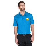 Devon & Jones CrownLux Performance™ Men's Plaited Polo with Embroidered Foster Farms Logo **MINIMUM QUANTITY 12 PIECES**