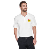 Devon & Jones CrownLux Performance™ Men's Plaited Polo with Embroidered Foster Farms Logo **MINIMUM QUANTITY 12 PIECES**