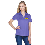 Devon & Jones CrownLux Performance™ Ladies' Plaited Polo with Embroidered Foster Farms Logo **MINIMUM QUANTITY 12 PIECES**