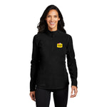 Eddie Bauer® Ladies 1/2-Zip Microfleece Jacket with Embroidered Foster Farms Logo **MINIMUM QUANTITY 12 PIECES**