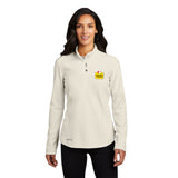 Eddie Bauer® Ladies 1/2-Zip Microfleece Jacket with Embroidered Foster Farms Logo **MINIMUM QUANTITY 12 PIECES**