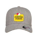 Flexfit Adult Wool Blend Cap with Embroidered Foster Farms Logo **MINIMUM QUANTITY 12 PIECES**