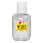 0.5oz Gel Hand Sanitizer 80% Alcohol with Full Color Foster Farms Logo **MINIMUM QUANTITY 300 PIECES**