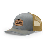 Five Panel Trucker Hat with Foster Farms Leather Patch **MINIMUM QUANTITY 12 PIECES**