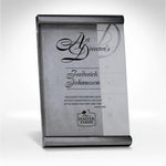 Large Silver Scrolls Award with Sand Etching and Color Fill