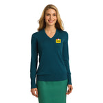 Port Authority® Ladies V-Neck Sweater with Embroidered Foster Farms Logo **MINIMUM QUANTITY 12 PIECES**