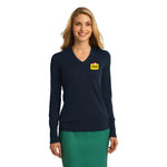 Port Authority® Ladies V-Neck Sweater with Embroidered Foster Farms Logo **MINIMUM QUANTITY 12 PIECES**