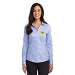 Red House® Ladies Pinpoint Oxford Non-Iron Shir with Embroidered Foster Farms Logo **MINIMUM QUANTITY 12 PIECES**