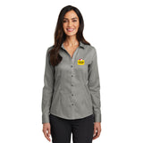 Red House® Ladies Pinpoint Oxford Non-Iron Shir with Embroidered Foster Farms Logo **MINIMUM QUANTITY 12 PIECES**