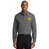 Red House® Nailhead Non-Iron Shirt with Embroidered Foster Farms Logo **MINIMUM QUANTITY 12 PIECES**