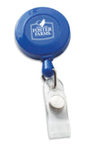 Economy Round Retractable Badge Holder With Foster Farms Logo **MINIMUM QUANTITY 250 PIECES**