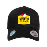 Yupoong Classic Ecowash Dad Cap with Embroidered Foster Farms Logo **MINIMUM QUANTITY 12 PIECES**