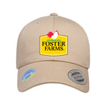 Yupoong Classic Ecowash Dad Cap with Embroidered Foster Farms Logo **MINIMUM QUANTITY 12 PIECES**