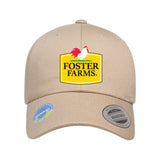 Yupoong Classic Ecowash Dad Cap with Embroidered Foster Farms Logo **MINIMUM QUANTITY 12 PIECES**