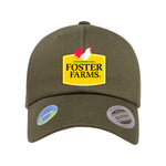 Yupoong Classic Ecowash Dad Cap with Embroidered Foster Farms Logo **MINIMUM QUANTITY 12 PIECES**