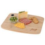 Large Bamboo Cutting Board with Silicone Grip with Laser Engraved Foster Farms Logo **MINIMUM QUANTITY 50 PIECES**