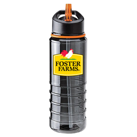 Perseo 25 oz. Tritan™ Water Bottle With Full Color Foster Farms Logo **MINIMUM QUANTITY 96 PIECES**